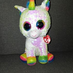 Ty Multicolor Unicorn Plush Toy